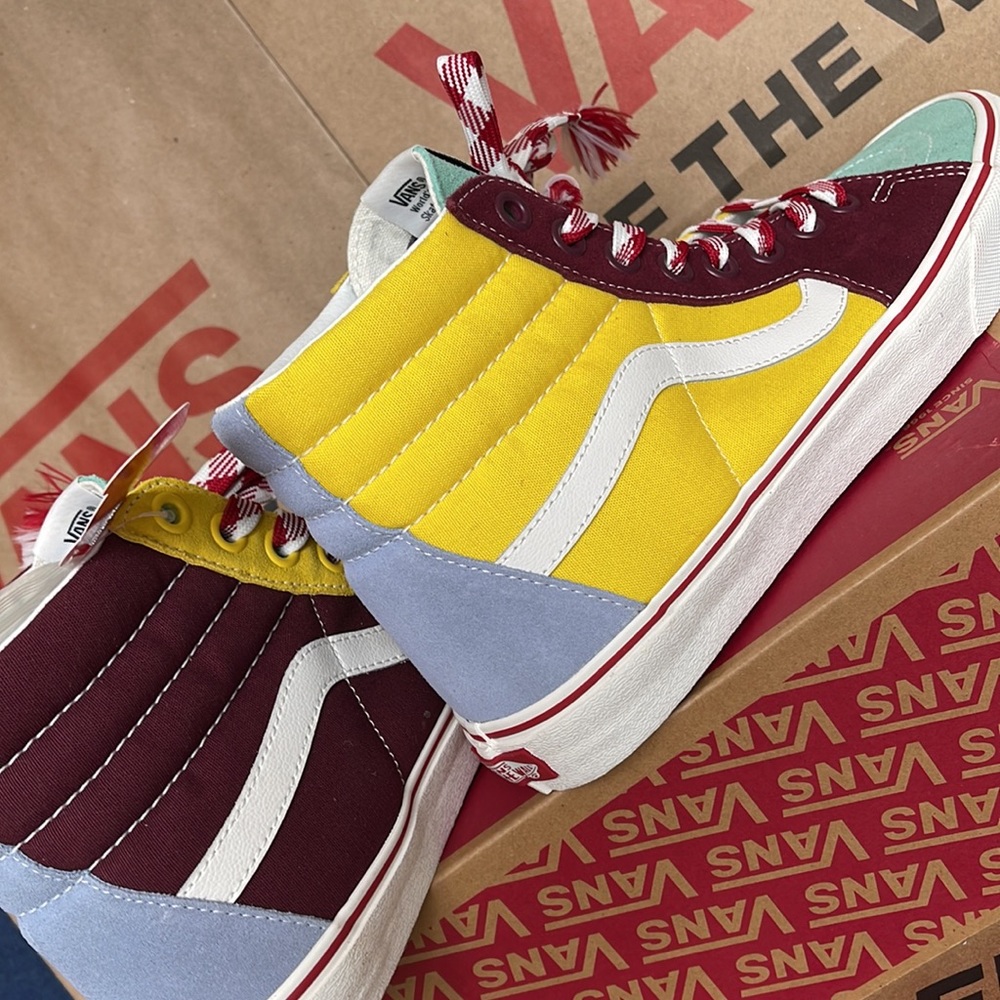 Vans Sk8-Hi Fryd Laces Crmdemnthmshmlw sneakers Men’s - Picture 15 of 16